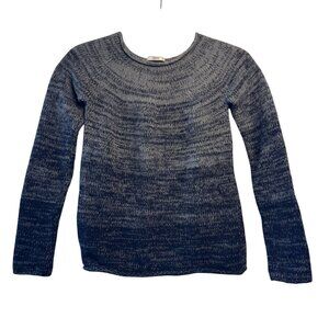 PRADA Gray Gradient Sweater Womens 2 38 Soft Wool Cashmere Australian Exclusive